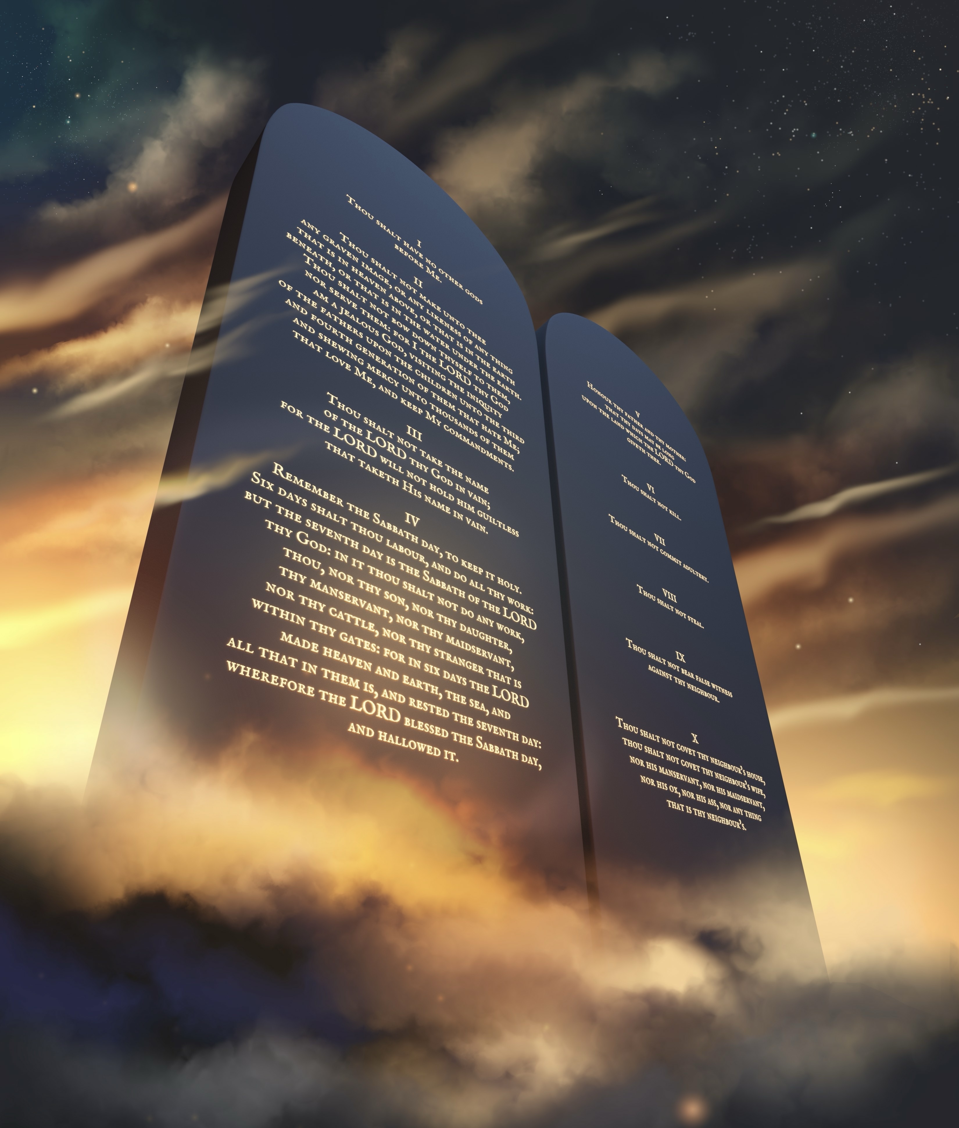 Were you taught the correct&nbsp;Commandments??